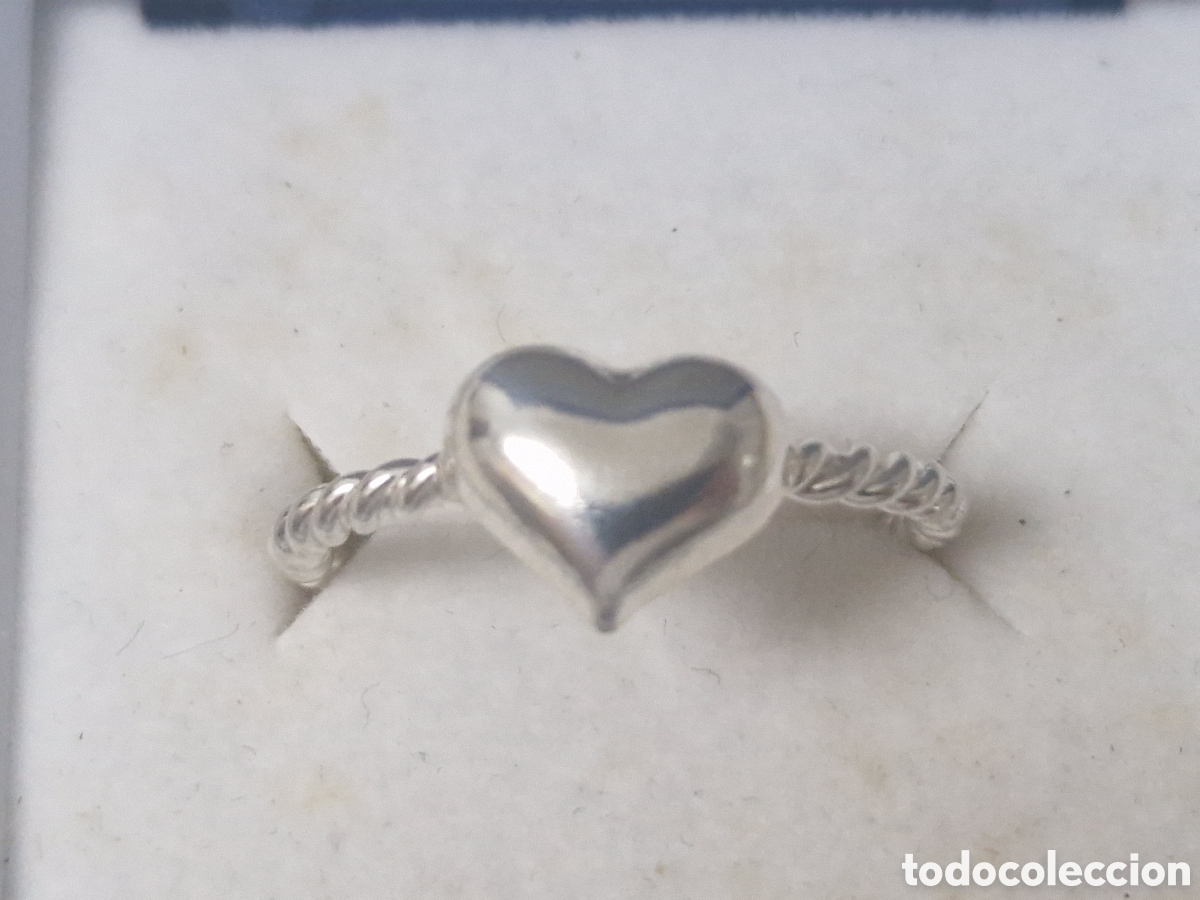 Joyeria: ANILLO DE PLATA DE LEY EN FORMA DE CORAZON - Foto 2