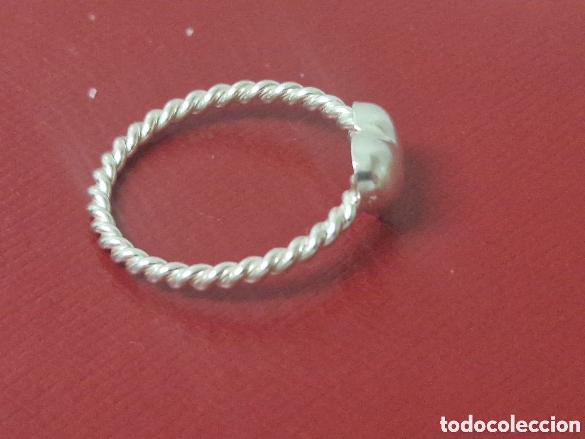 Joyeria: ANILLO DE PLATA DE LEY EN FORMA DE CORAZON - Foto 5