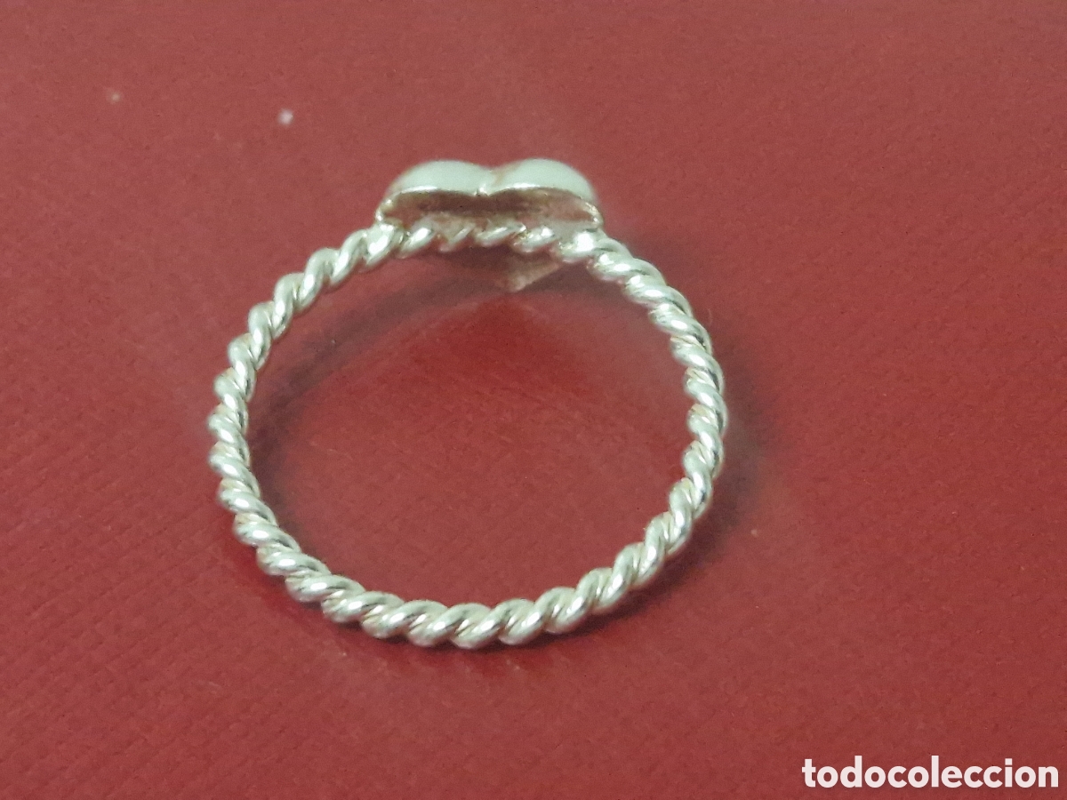 Joyeria: ANILLO DE PLATA DE LEY EN FORMA DE CORAZON - Foto 6