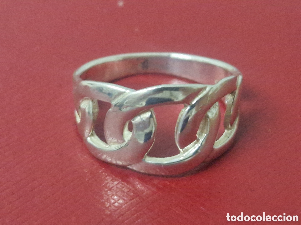 Joyeria: BONITO ANILLO DE PLATA DE LEY NUEVO - Foto 1