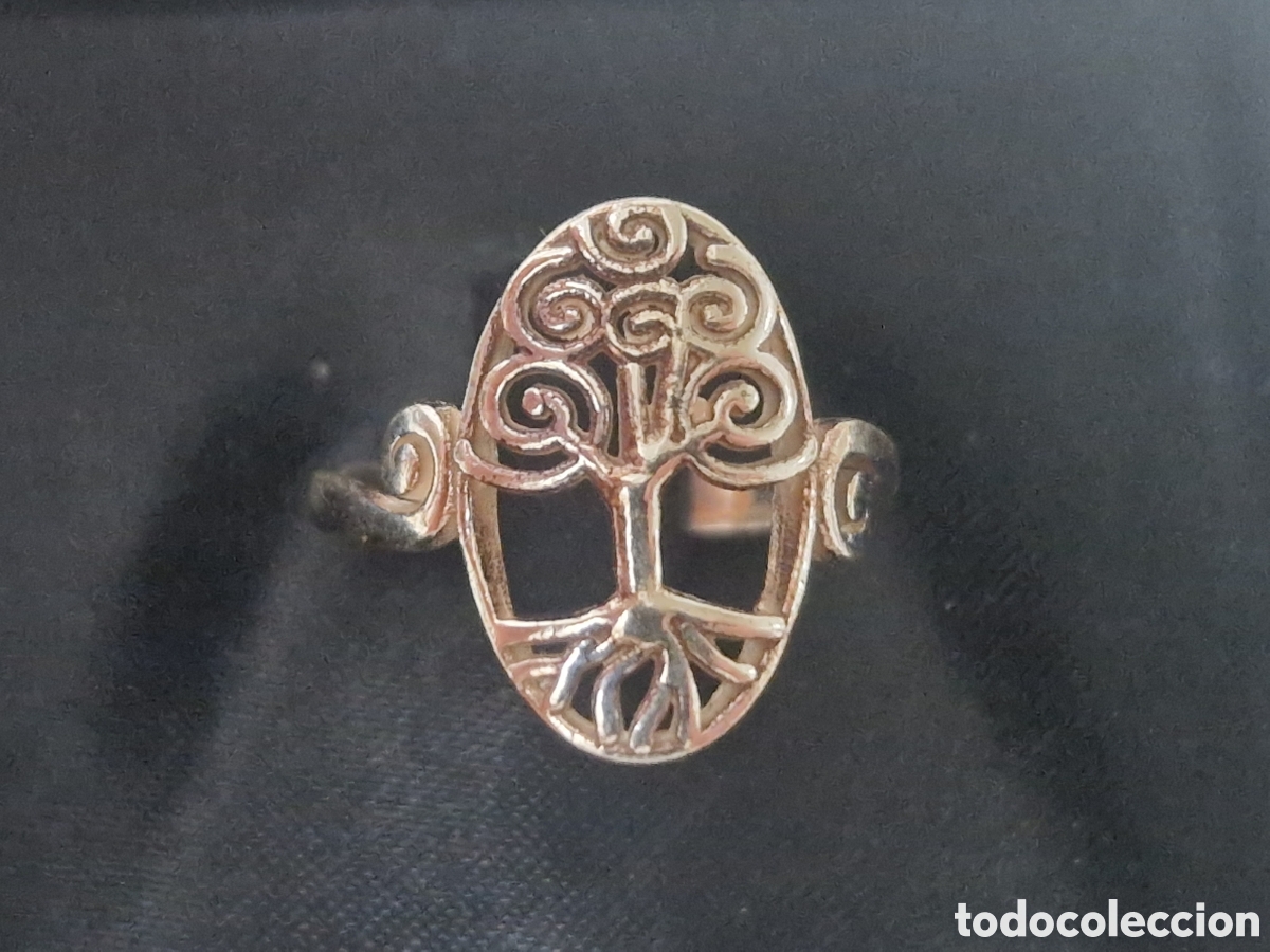 Joyeria: ANILLO DE PLATA DE LEY FORMA ARBOL NUEVO - Foto 2