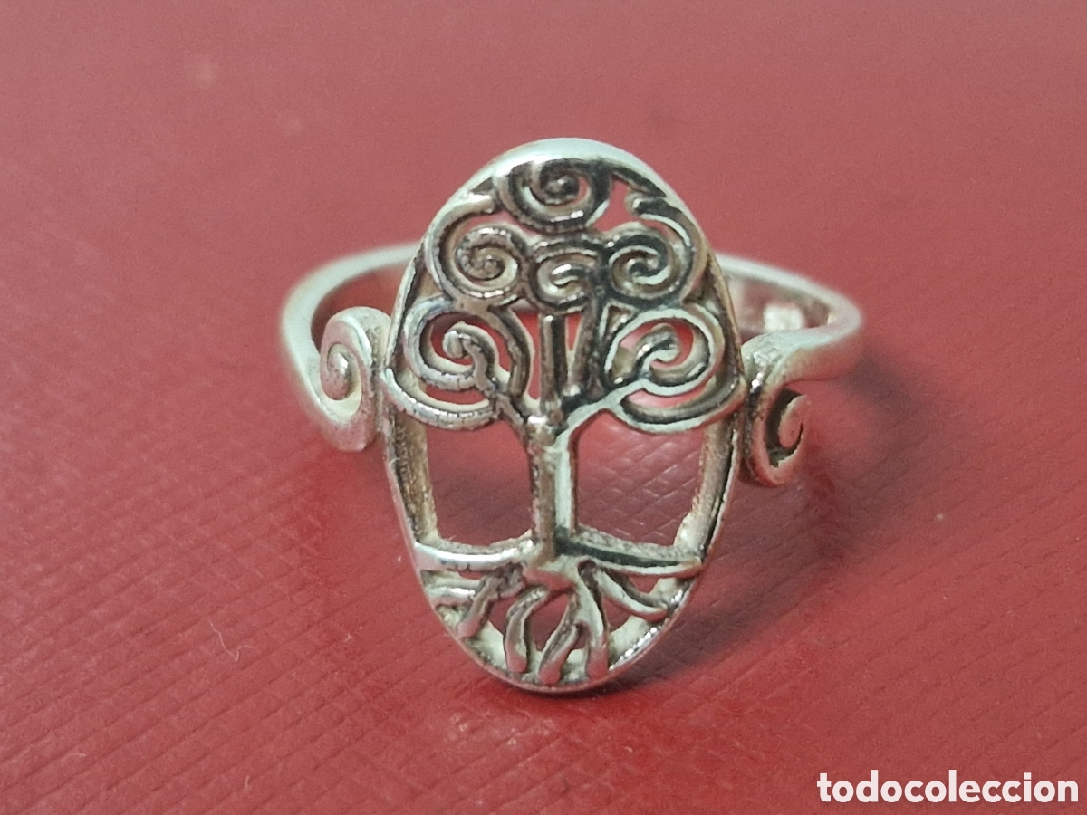 Joyeria: ANILLO DE PLATA DE LEY FORMA ARBOL NUEVO - Foto 3