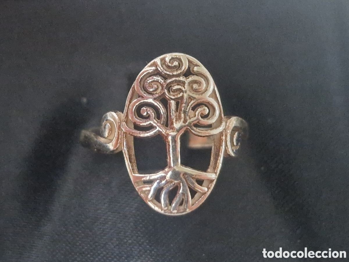 Joyeria: ANILLO DE PLATA DE LEY FORMA ARBOL NUEVO - Foto 4