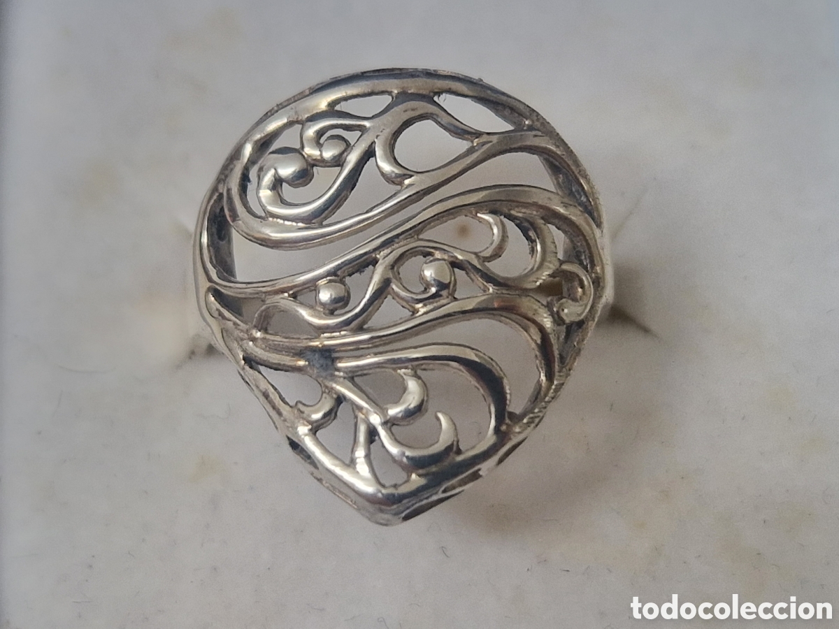 Joyeria: ANILLO DE PLATA DE LEY EN FORMA DE CORAZON - Foto 3