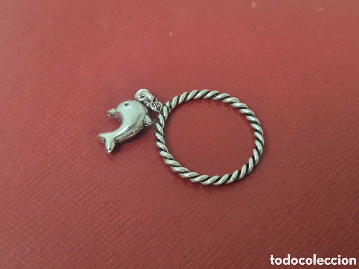 Joyeria: ANILLO EN PLATA DE LEY DELFIN NUEVO ESTRENAR - Foto 2