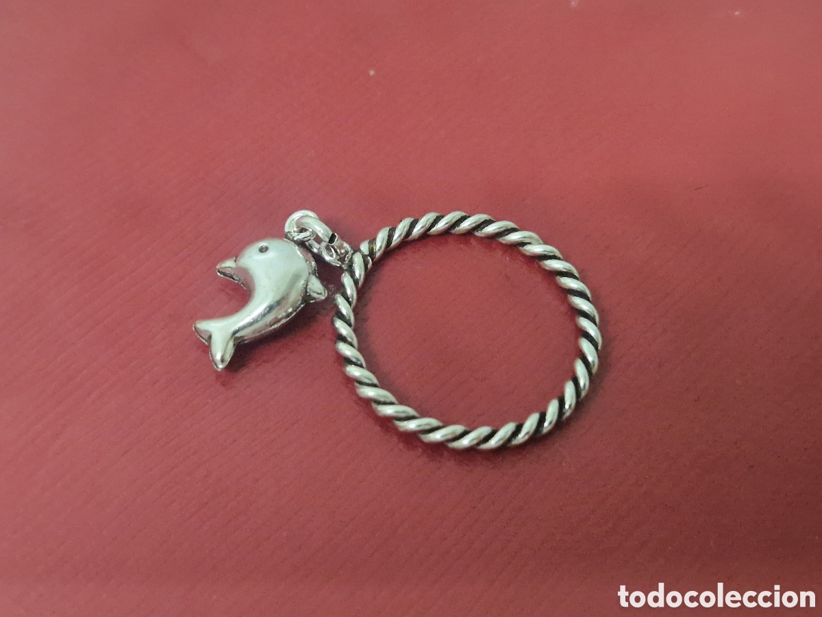 Joyeria: ANILLO EN PLATA DE LEY DELFIN NUEVO ESTRENAR - Foto 3