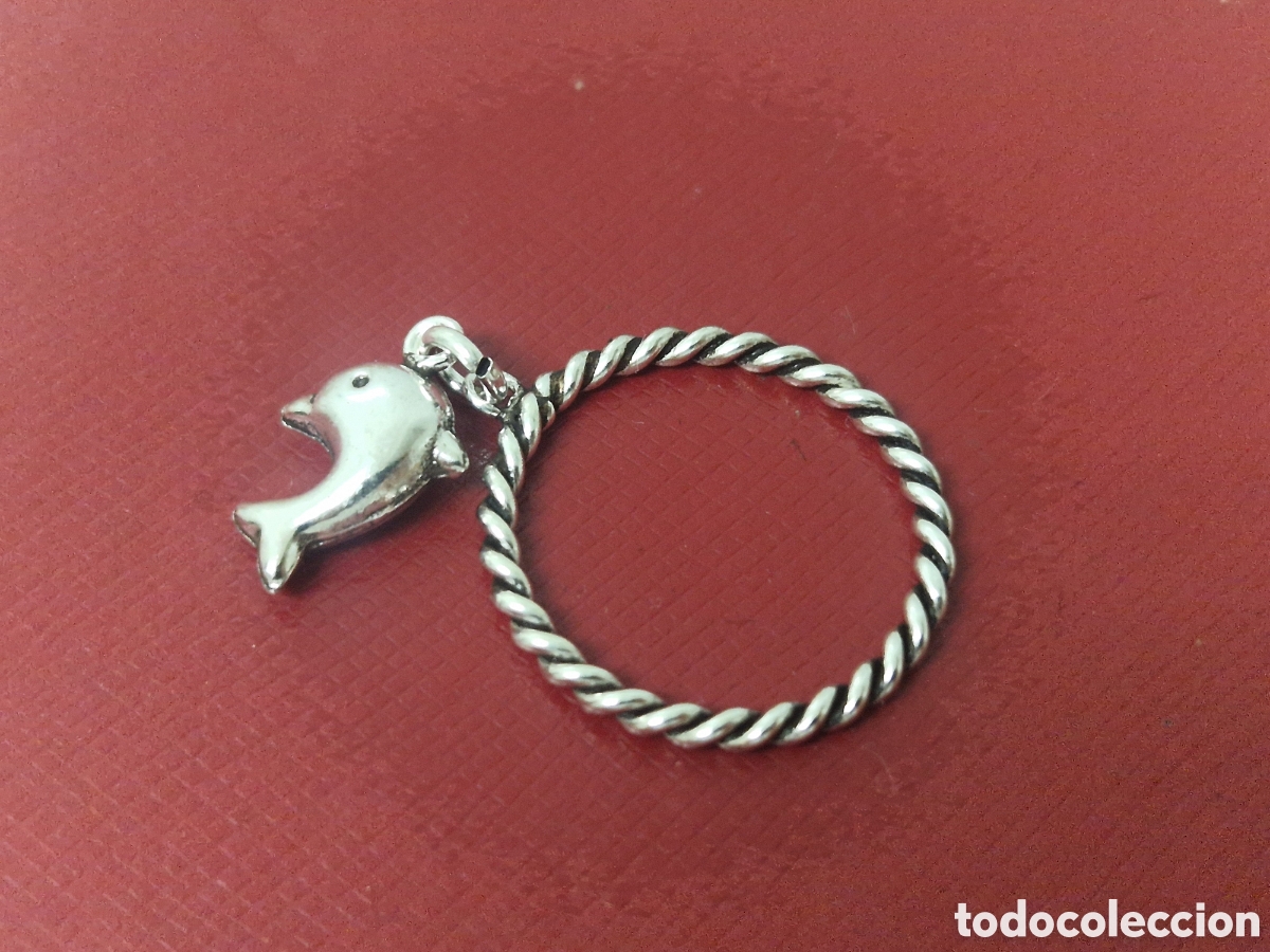 Joyeria: ANILLO EN PLATA DE LEY DELFIN NUEVO ESTRENAR - Foto 4