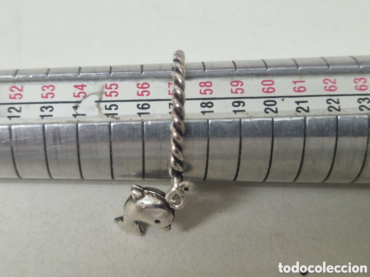 Joyeria: ANILLO EN PLATA DE LEY DELFIN NUEVO ESTRENAR - Foto 6