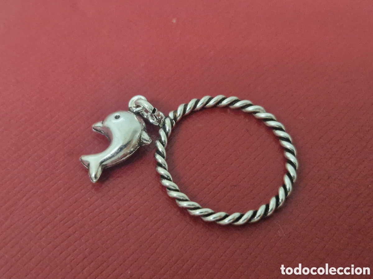 Joyeria: ANILLO EN PLATA DE LEY DELFIN NUEVO ESTRENAR - Foto 1