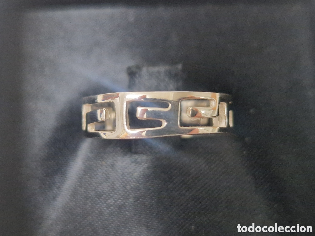 Joyeria: ANILLO DE PLATACDE LEY FORMA GRECA NUEVO - Foto 2