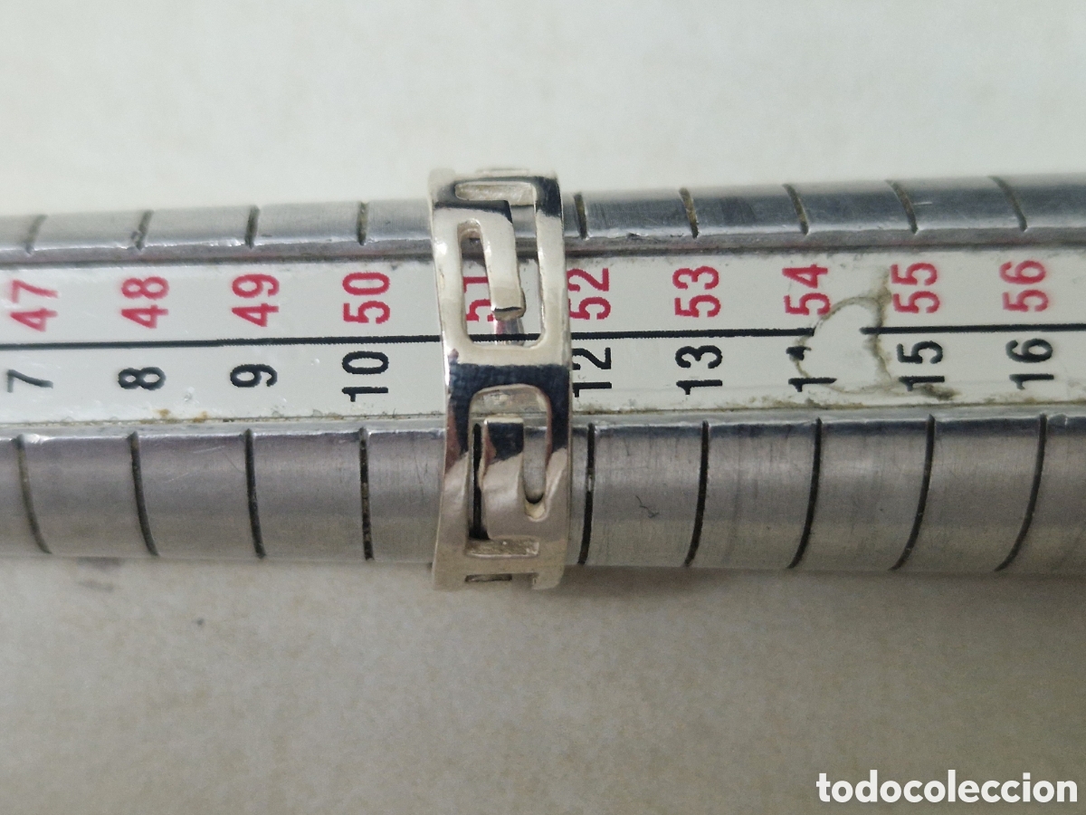 Joyeria: ANILLO DE PLATACDE LEY FORMA GRECA NUEVO - Foto 7