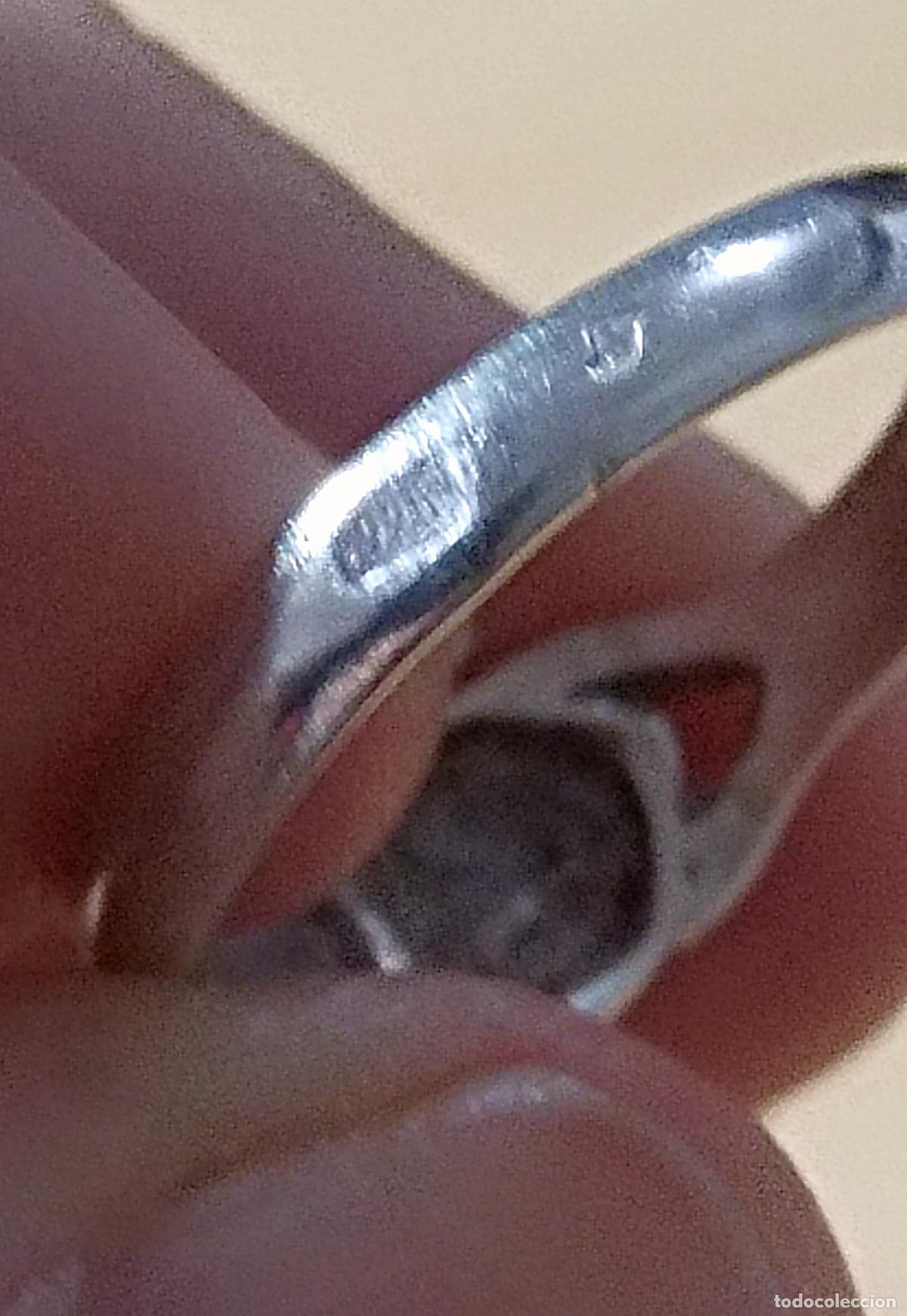 Joyeria: Anillo de plata de ley, contrastada. - Foto 2