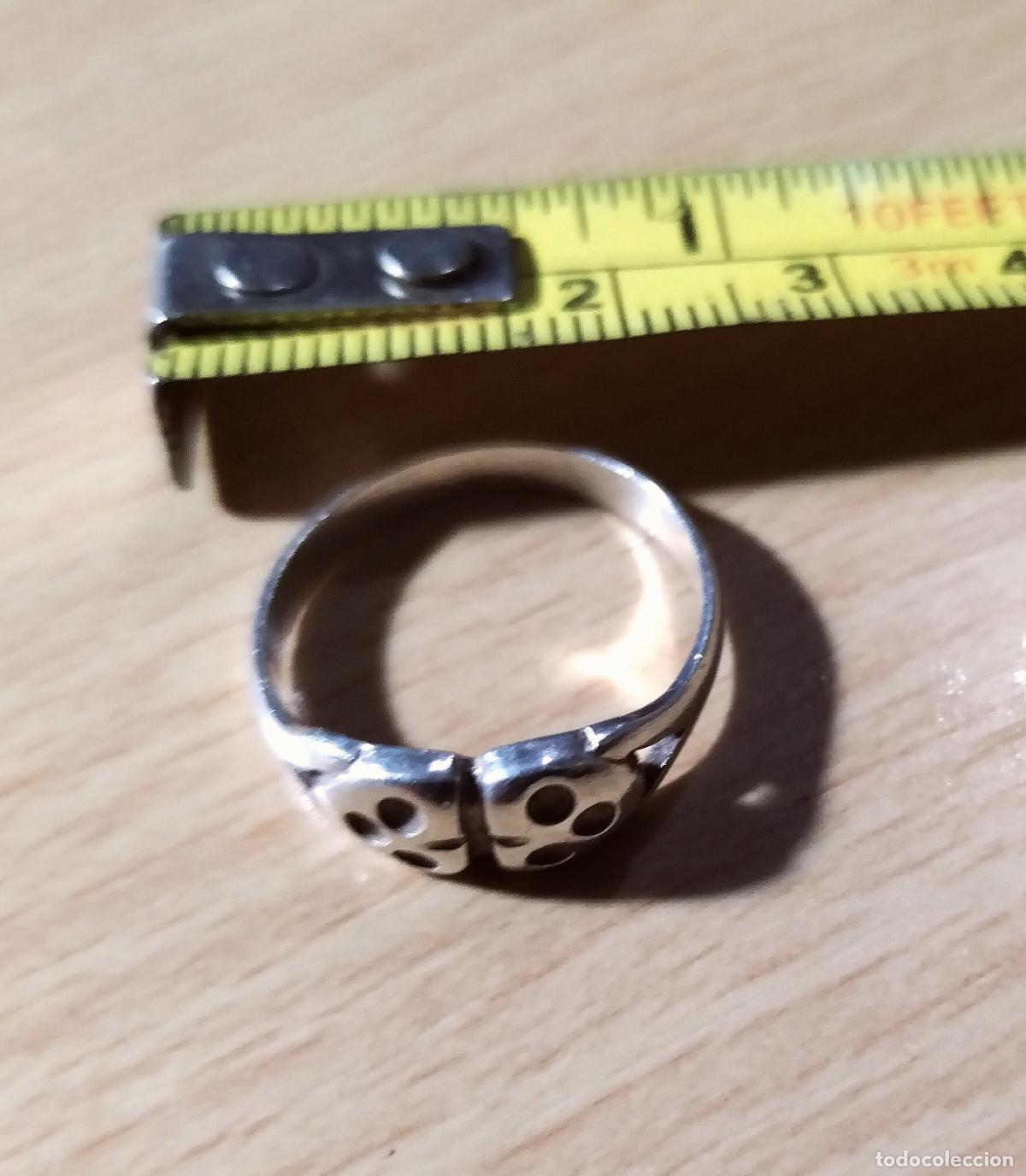 Joyeria: Anillo de plata de ley, contrastada. - Foto 3