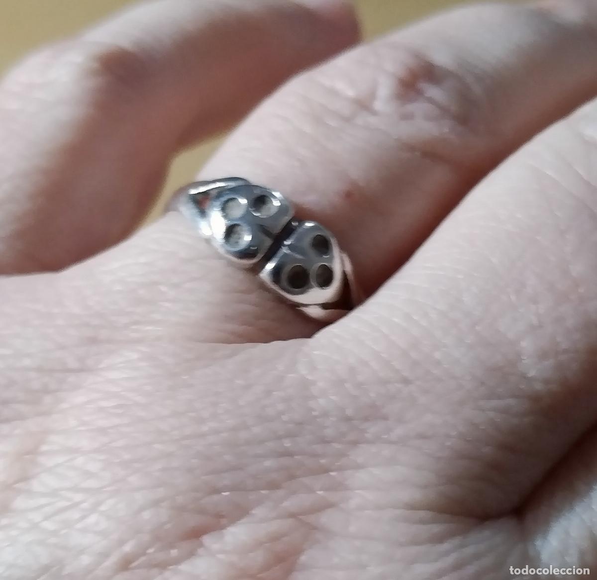 Joyeria: Anillo de plata de ley, contrastada. - Foto 5
