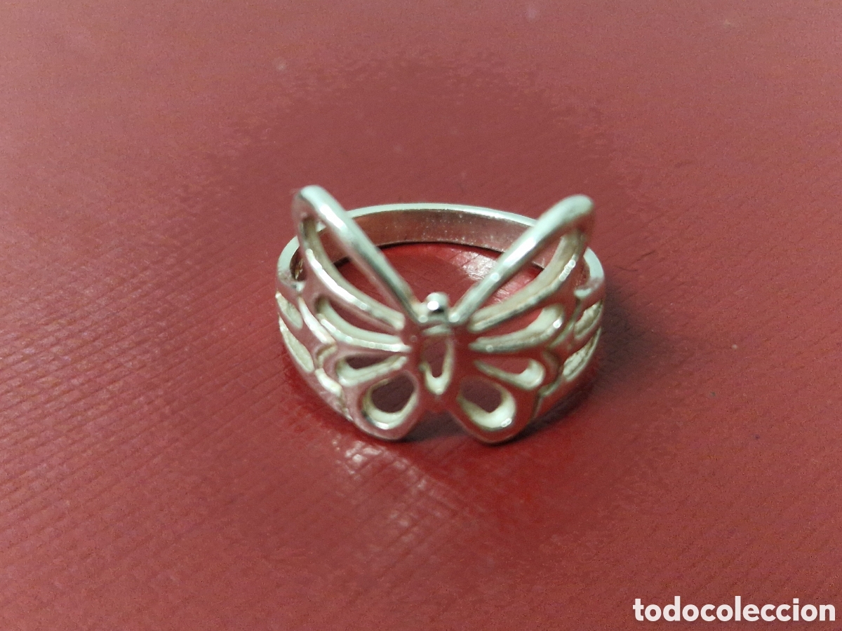 Joyeria: ANILLO PLATA DE LEY FORMA MARIPOSA NUEV0 - Foto 2