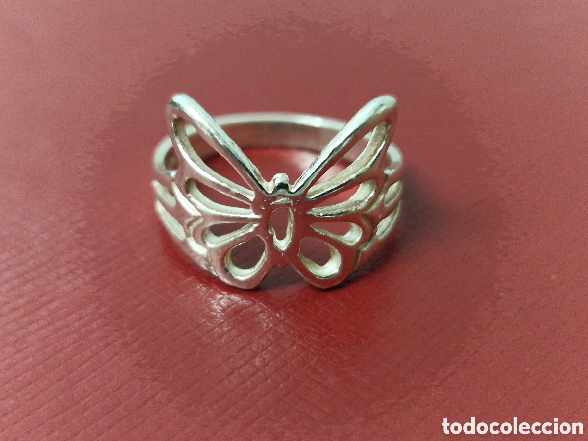 Joyeria: ANILLO PLATA DE LEY FORMA MARIPOSA NUEV0 - Foto 4