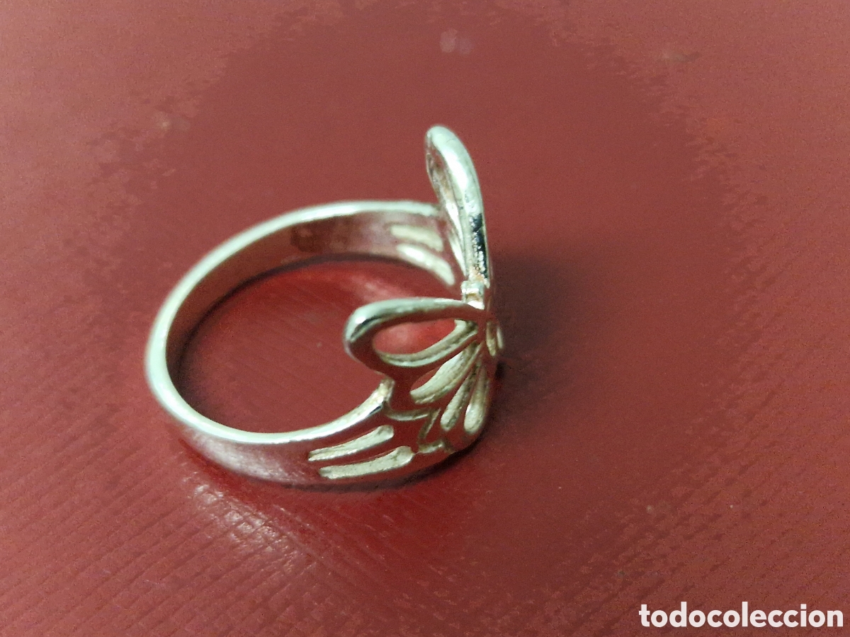 Joyeria: ANILLO PLATA DE LEY FORMA MARIPOSA NUEV0 - Foto 5