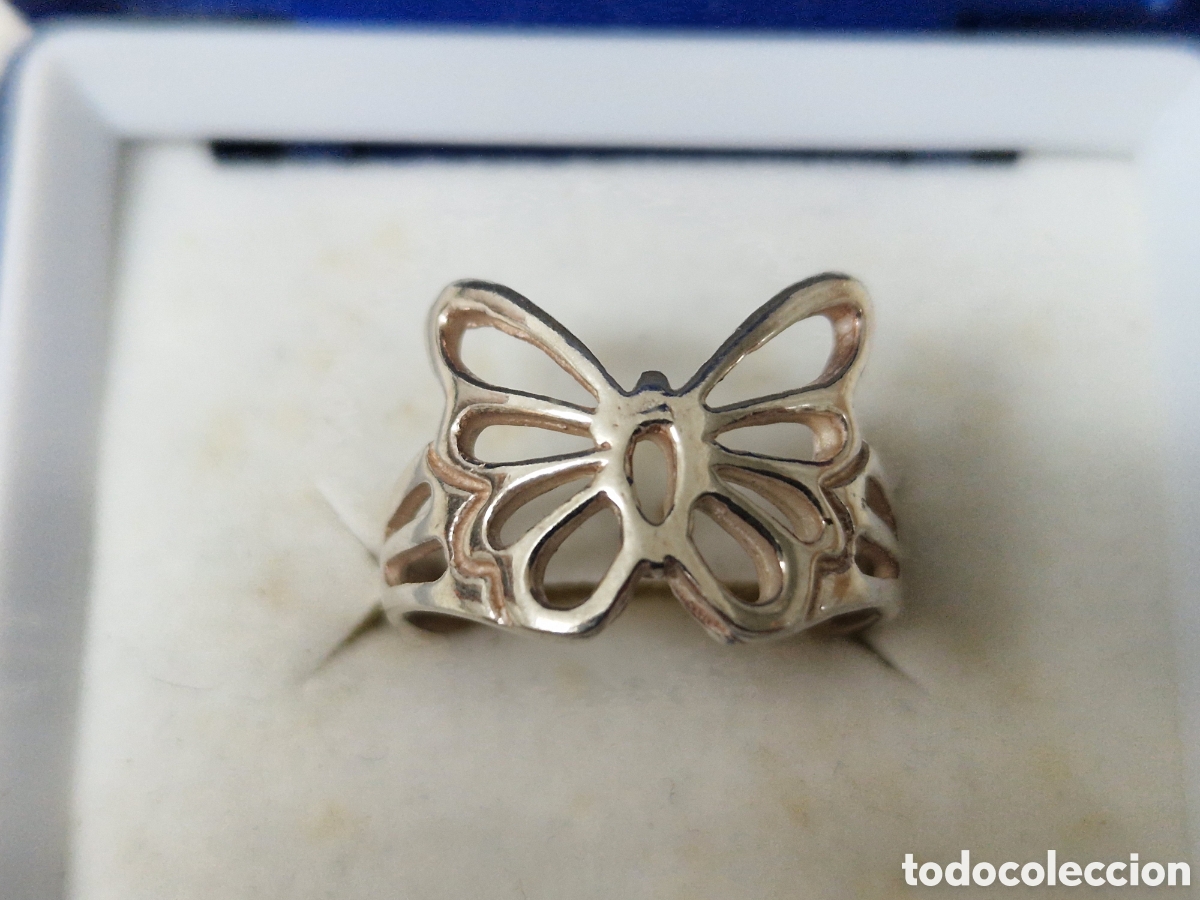 Joyeria: ANILLO PLATA DE LEY FORMA MARIPOSA NUEV0 - Foto 6