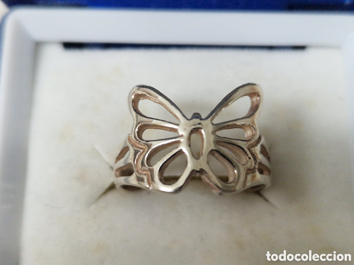 Joyeria: ANILLO PLATA DE LEY FORMA MARIPOSA NUEV0 - Foto 7