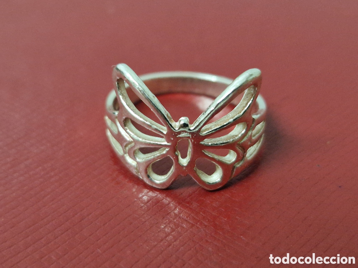 Joyeria: ANILLO PLATA DE LEY FORMA MARIPOSA NUEV0 - Foto 1