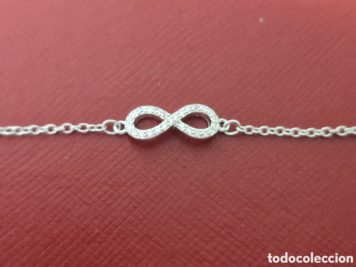 Joyeria: PULSERA DE PLATA Y CIRCONITAS NUEVA - Foto 5