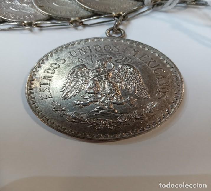 Joyeria: Pulsera en plata de un peso y centavos mexicanos REF-1100 - Foto 7