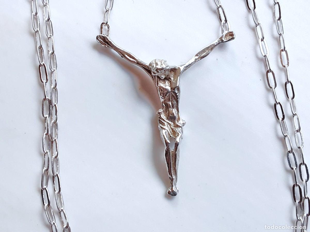 Joyeria: CRISTO DALI CON CADENA DE PLATA DE LEY 925 - Foto 9