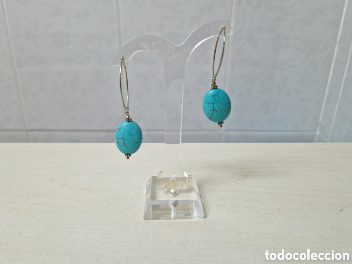 Joyeria: PENDIENTES PLATA Y TURQUESAS NUEVOS - Foto 5