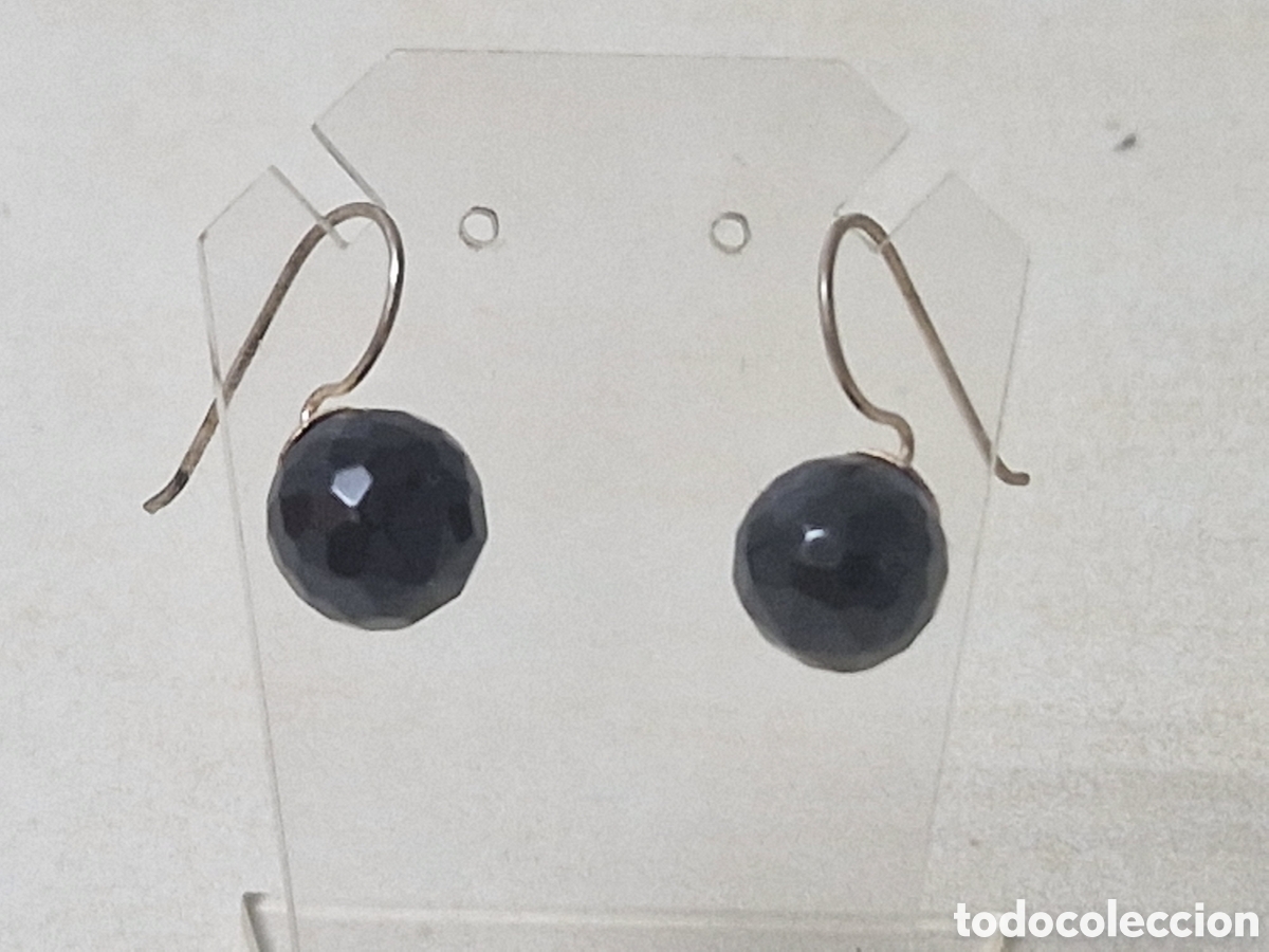 Joyeria: PENDIENTES PLATA Y ONIX - Foto 2