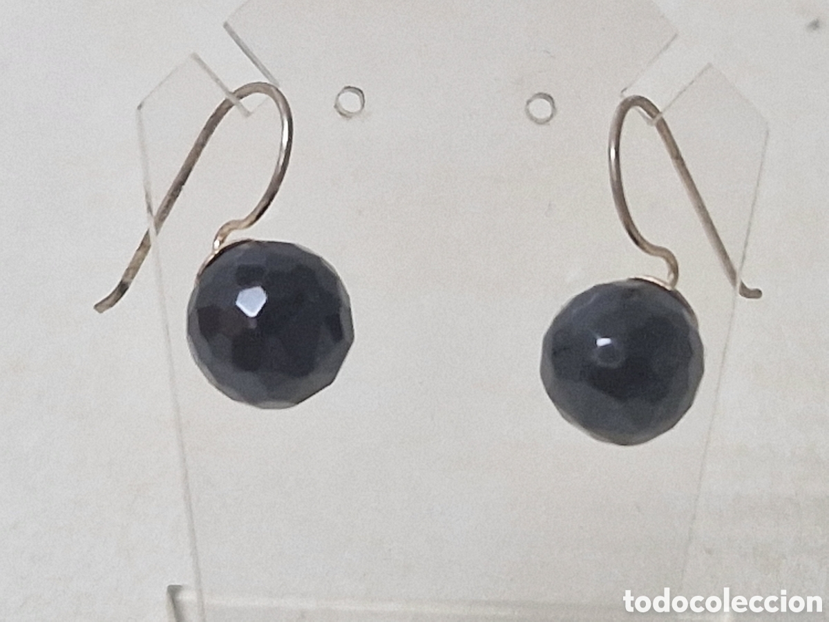 Joyeria: PENDIENTES PLATA Y ONIX - Foto 3