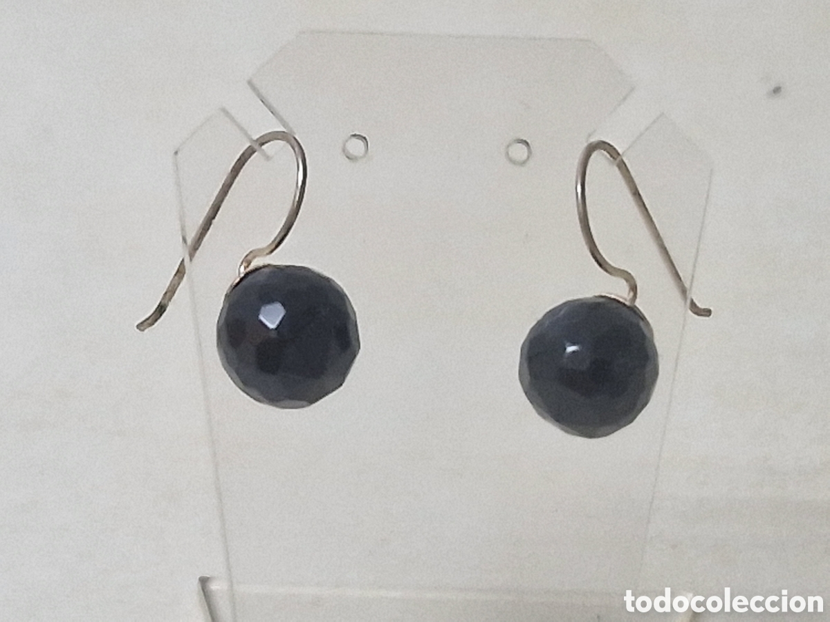 Joyeria: PENDIENTES PLATA Y ONIX - Foto 4