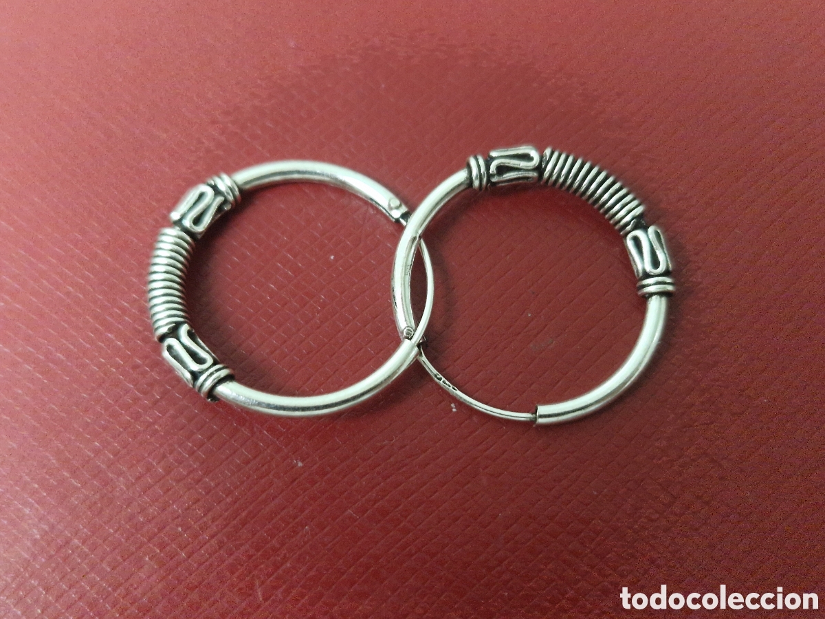 Joyeria: PENDIENTES PLATA NUEVOS ESTRENAR - Foto 1