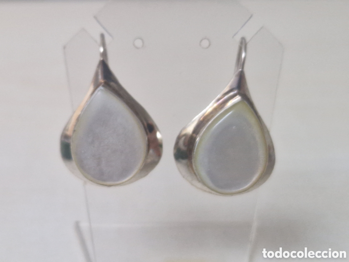 Joyeria: PENDIENTES PLATA Y NACAR NUEVOS - Foto 5