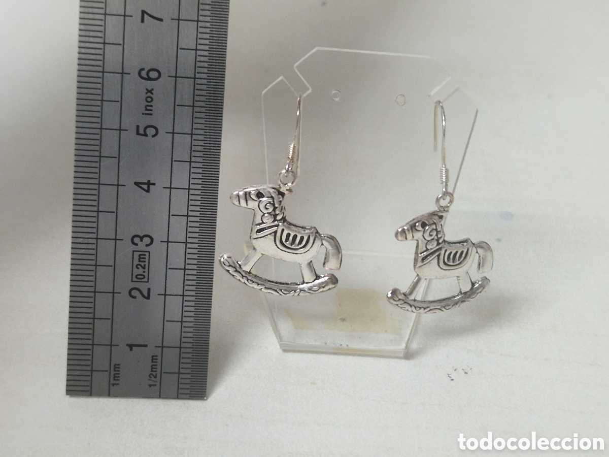 Joyeria: PENDIENTES DE PLATA CABALLOS - Foto 4