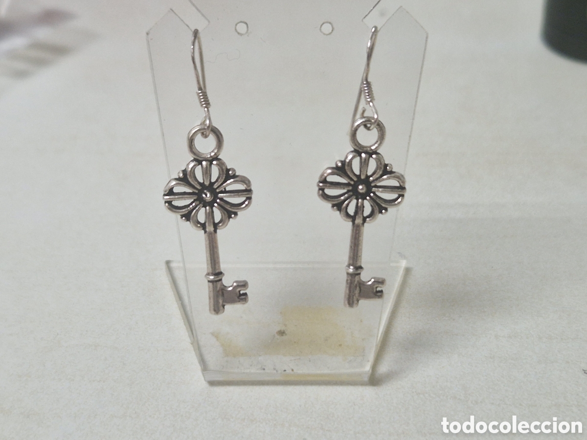 Joyeria: PENDIENTES PLATA DE LEY LLAVES - Foto 6