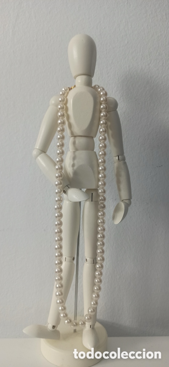 Joyeria: Collar de perlas- Cierre de metal dorado - Foto 3