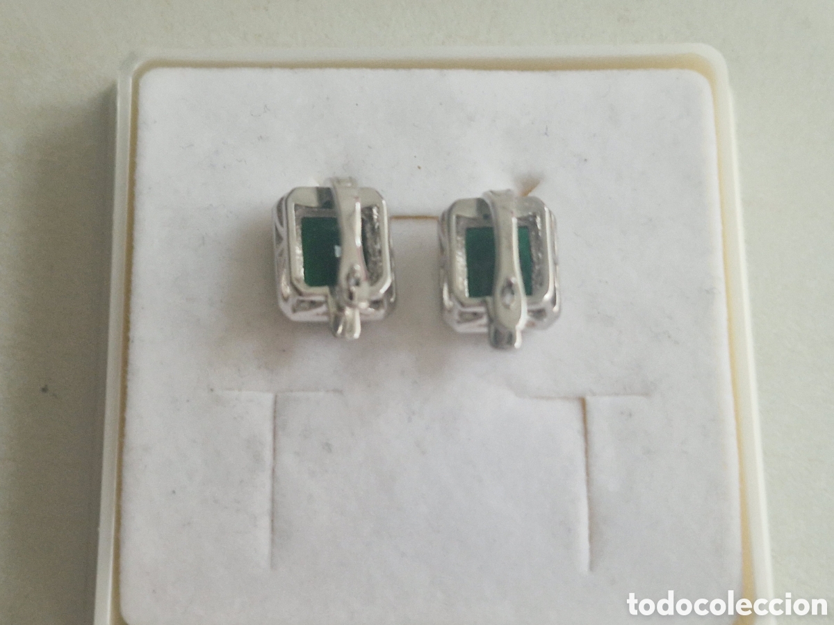 Joyeria: PENDIENTES PLATA CUARZO Y CIRCONITAS NUEVOS - Foto 8