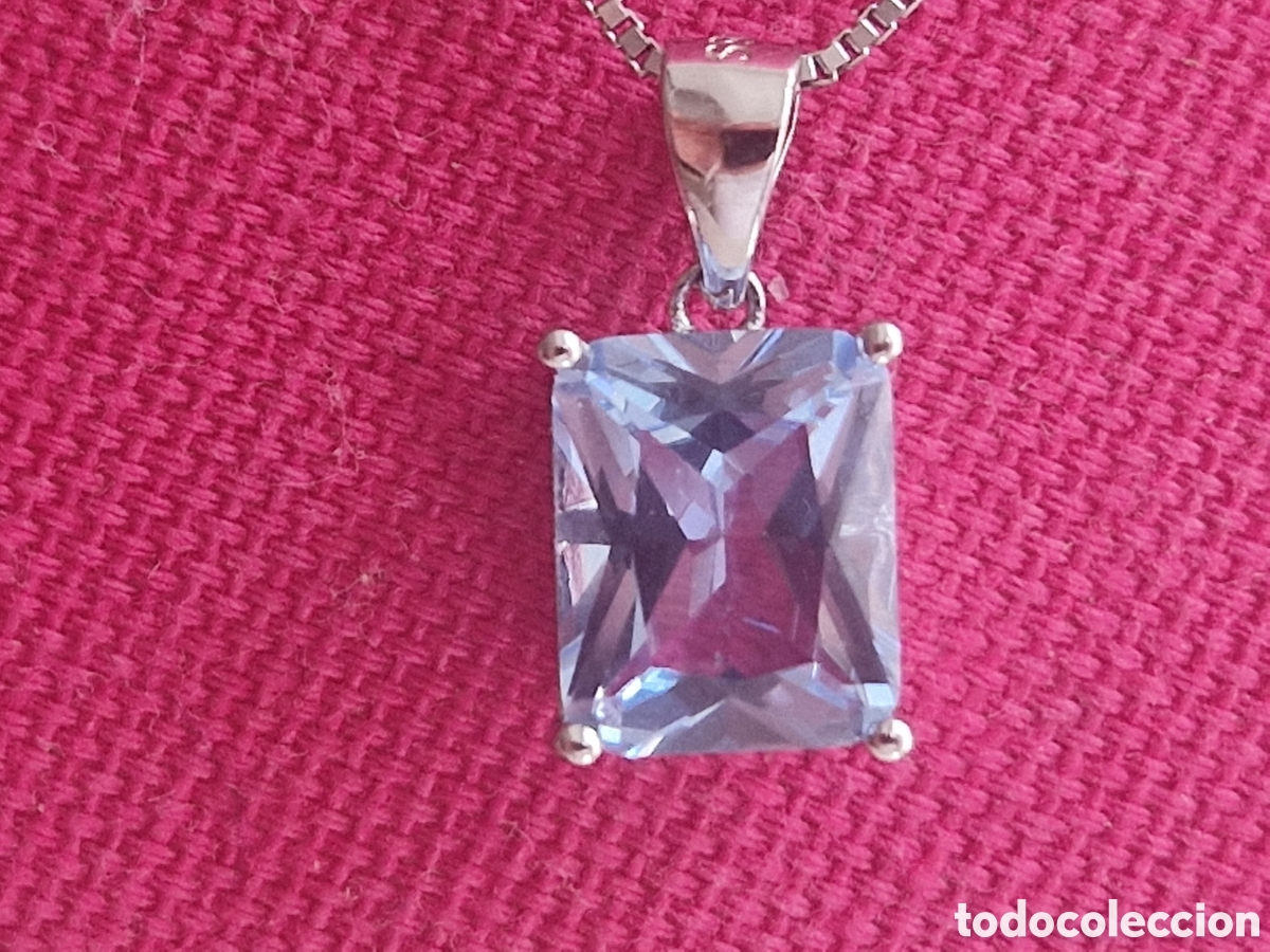 Joyeria: COLGANTE Y CADENA EN PLATA DE LEY - Foto 1