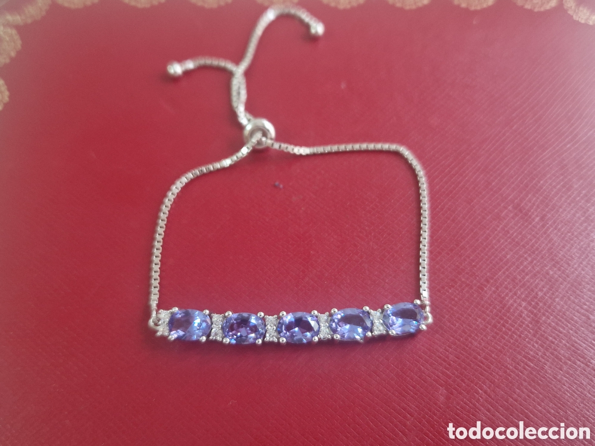Joyeria: PULSERA DE PLATA Y PIEDRAS DE COLORES - Foto 2