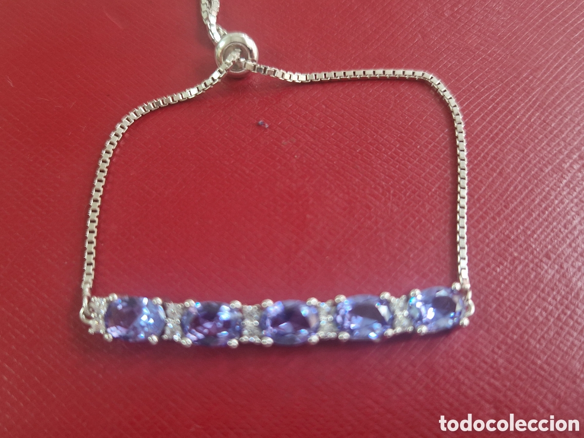 Joyeria: PULSERA DE PLATA Y PIEDRAS DE COLORES - Foto 3
