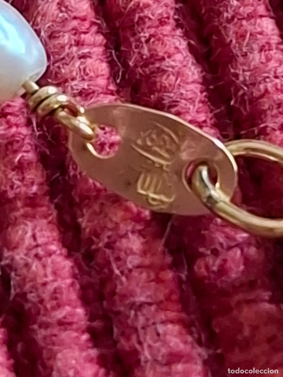 Joyeria: ANTIGUA PULSERA ORO Y PERLAS - Foto 4