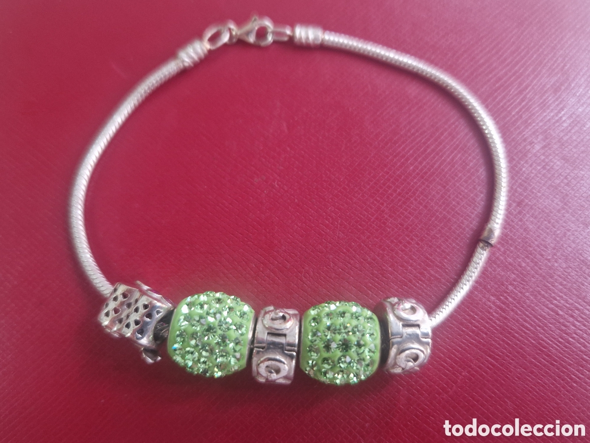 Joyeria: PULSERA DE PLATA CON 5 CHARM EN PLATA DE KEY - Foto 1