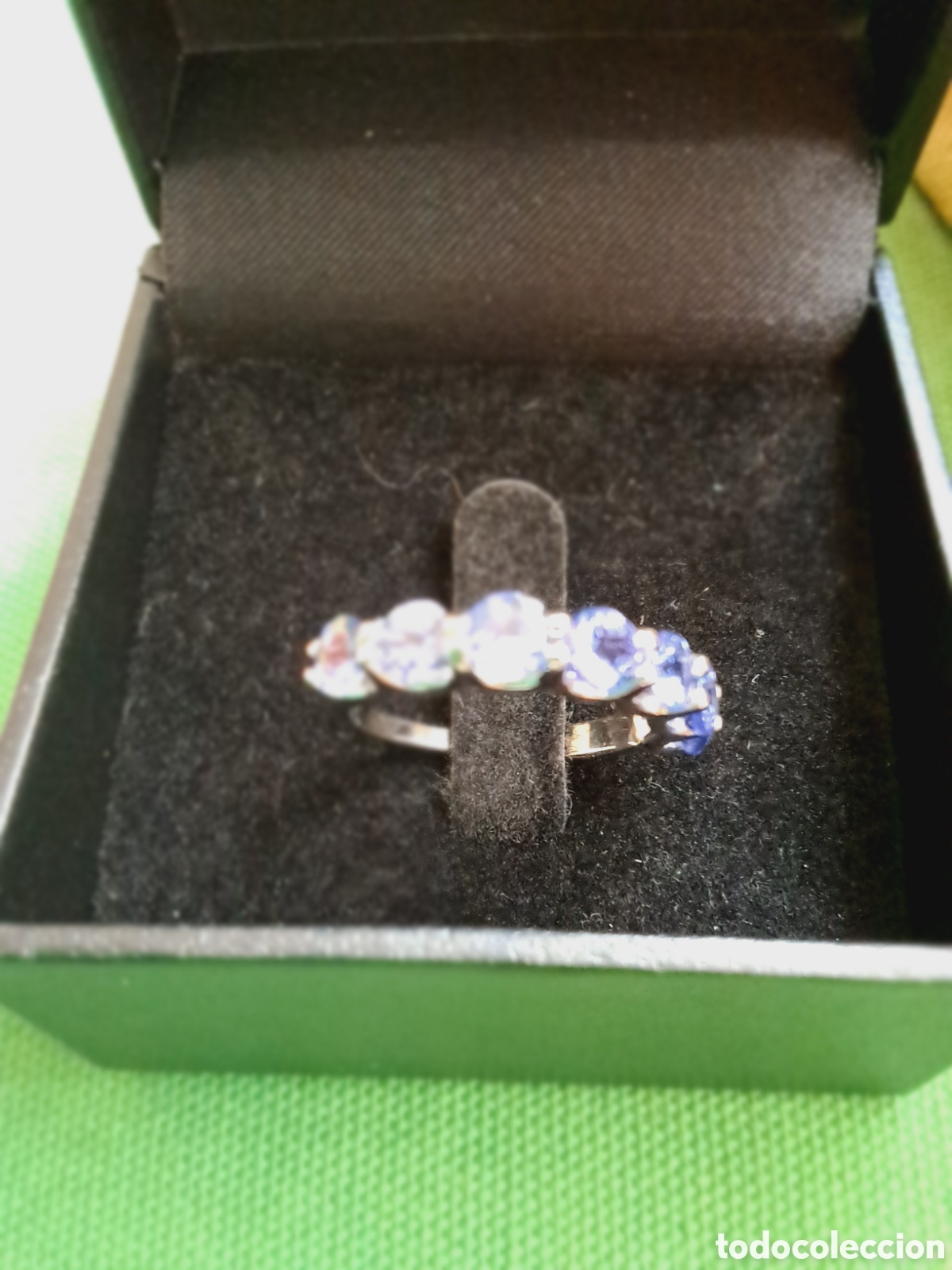 Joyeria: Anillo de tanzanitas de 3,55ct - Foto 8