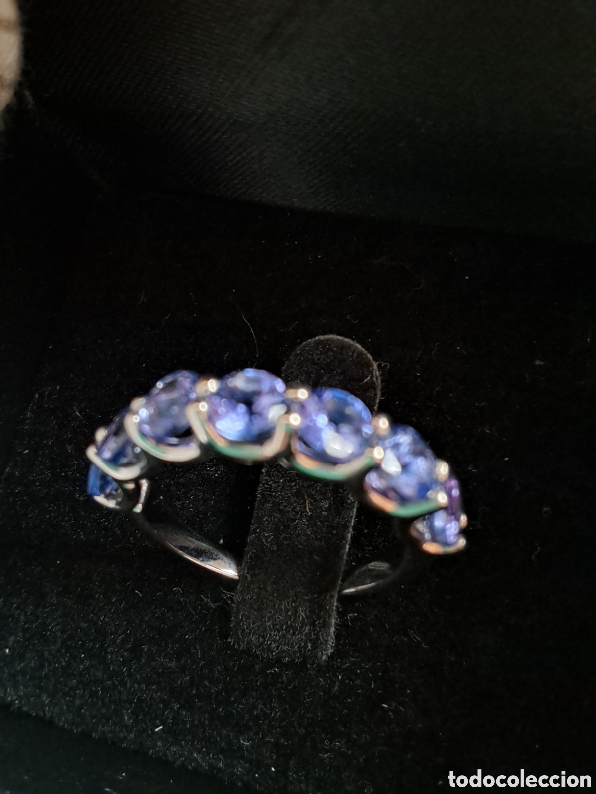 Joyeria: Anillo de tanzanitas de 3,55ct - Foto 9