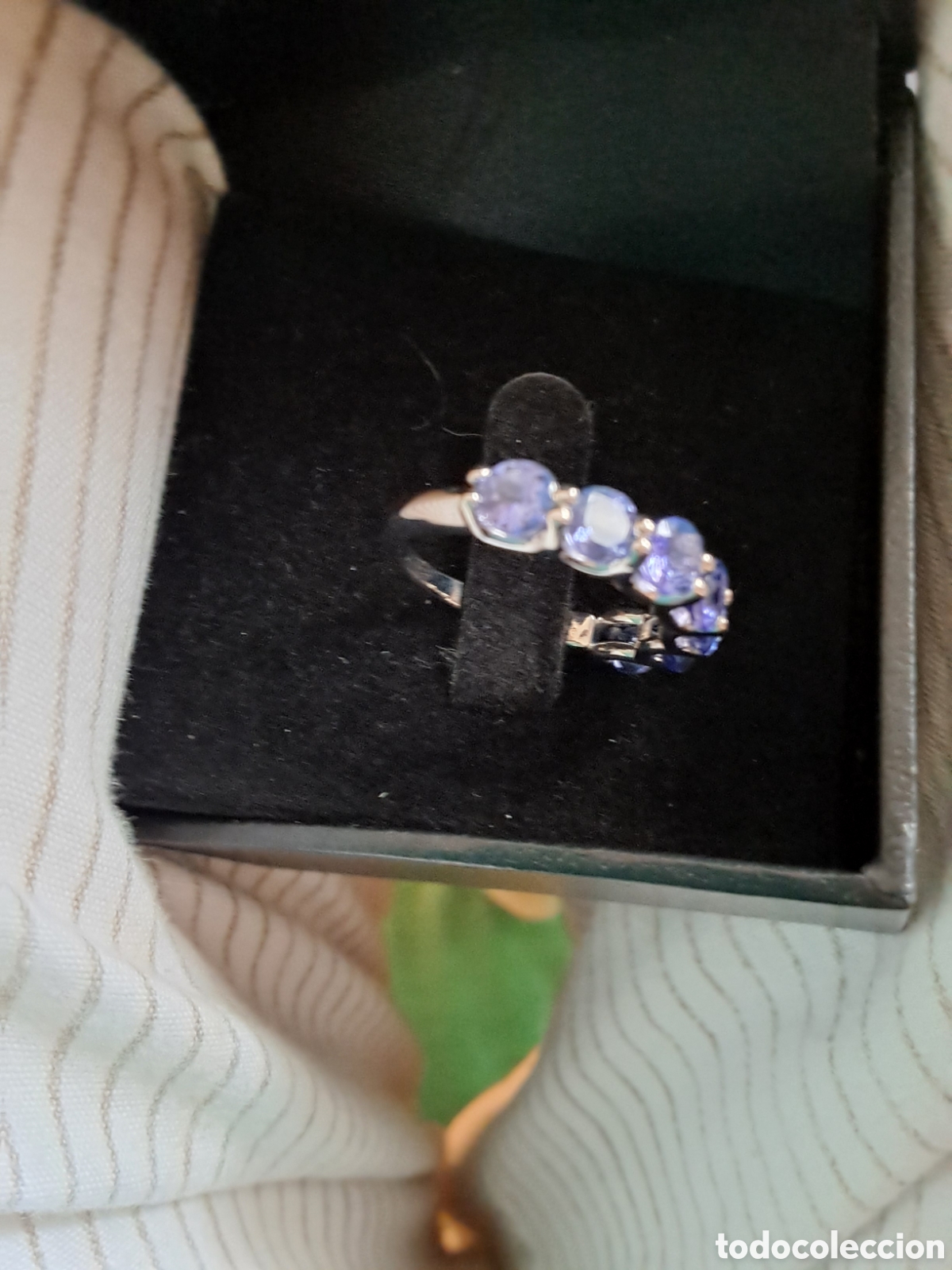Joyeria: Anillo de tanzanitas de 3,55ct - Foto 11