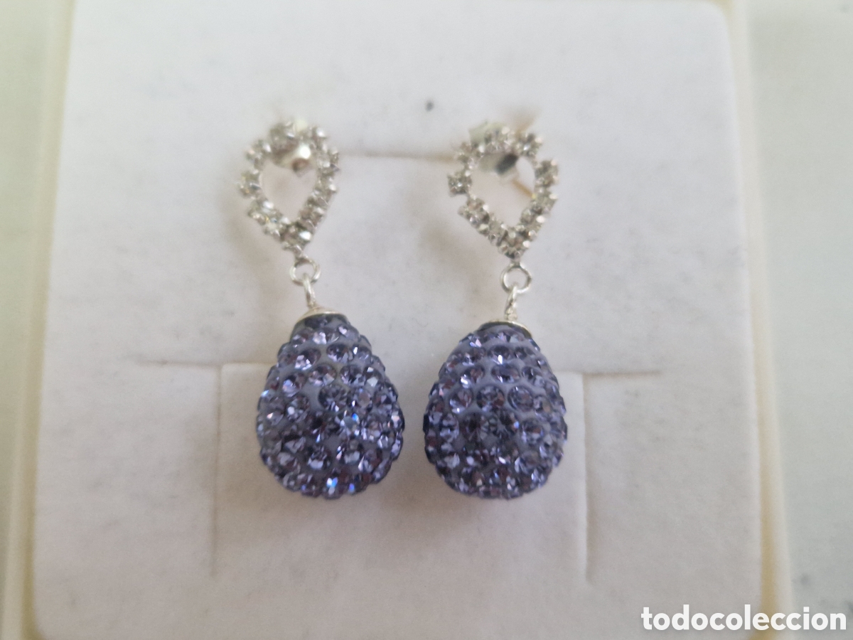 Joyeria: PENDIENTES PLATA Y PIEDRAS DE COLORES - Foto 6
