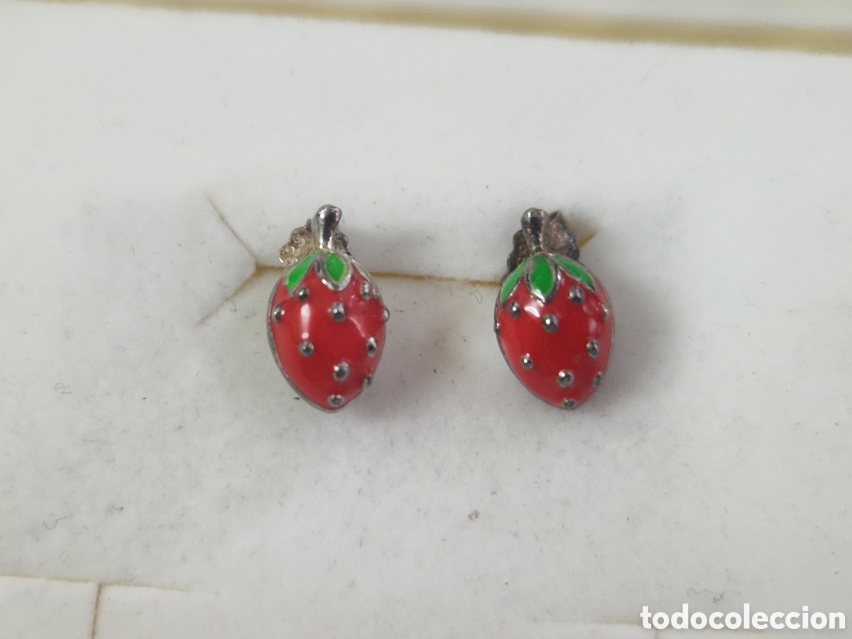 Joyeria: PENDIENTES PEQUE&Ntilde;OS PLATA Y ESMALTE - Foto 2