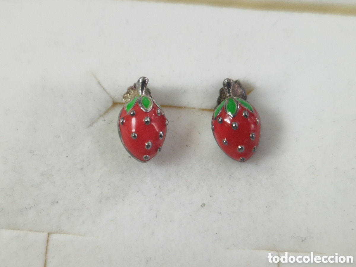 Joyeria: PENDIENTES PEQUE&Ntilde;OS PLATA Y ESMALTE - Foto 4