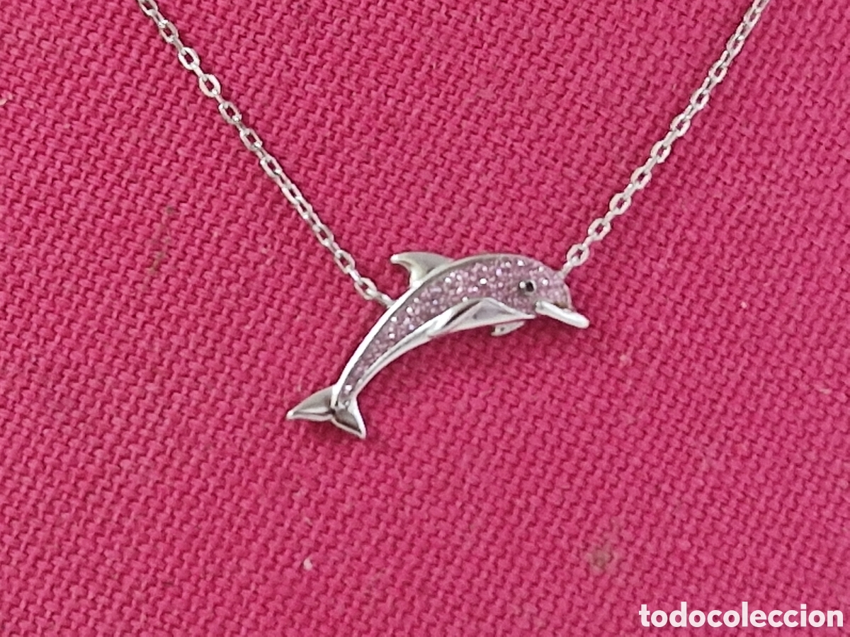 Joyeria: GARGANTILLA CON DELFIN EN PLATA DE LEY - Foto 3