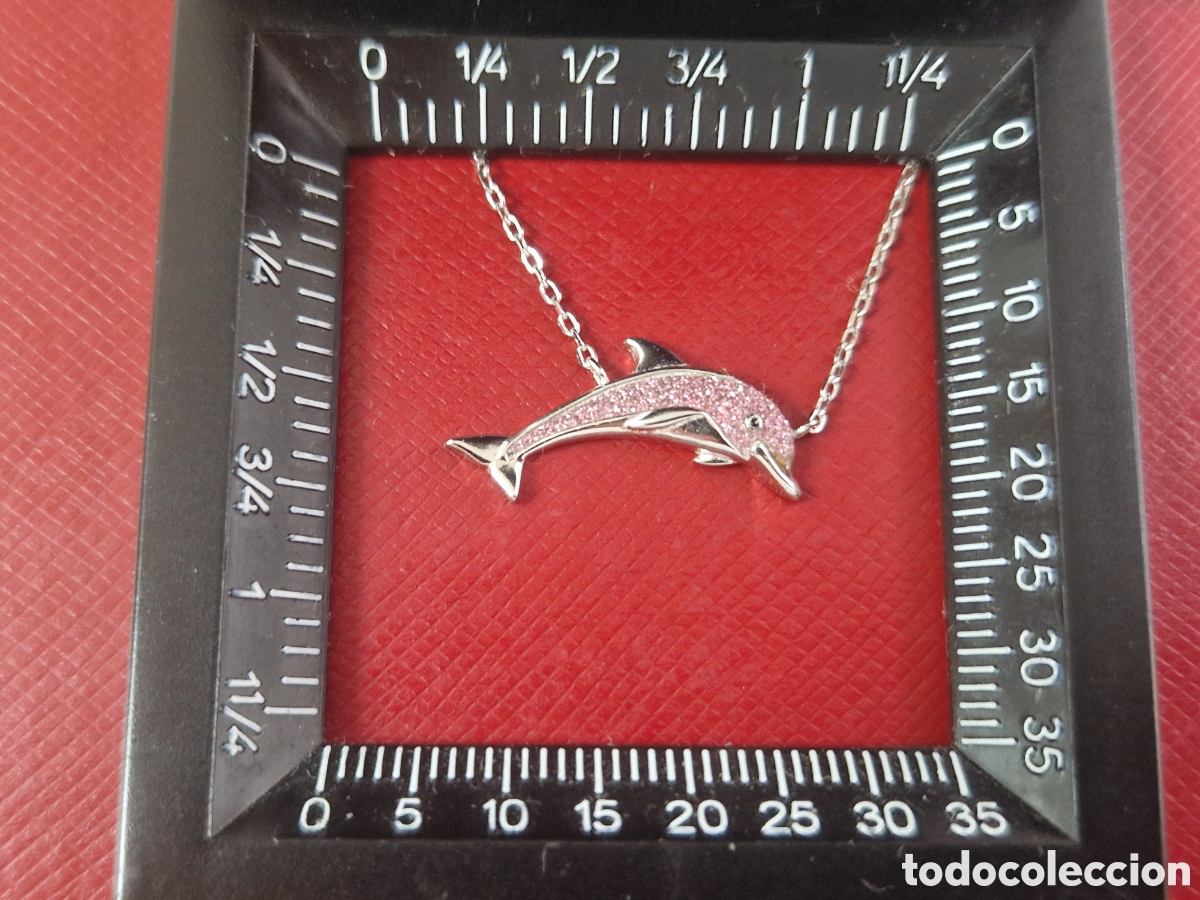 Joyeria: GARGANTILLA CON DELFIN EN PLATA DE LEY - Foto 4